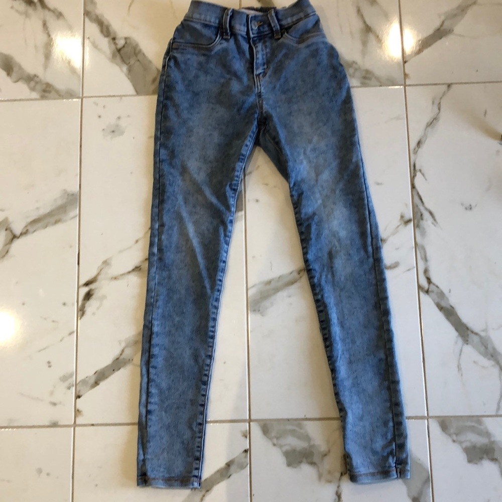 🌼3 for 40$🌼 Stretchy acid wash light Jeggings